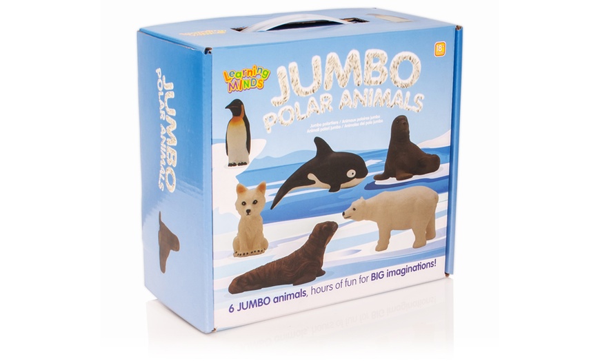 Image 6: Set of Six Jumbo Polar Animals