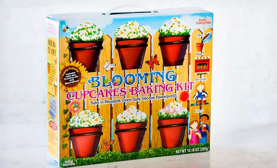 $9.99 for Crafty Cooking Kits Blooming or Butterfly Cupcake Baking Kit ($16.99 List Price) - Second Medium