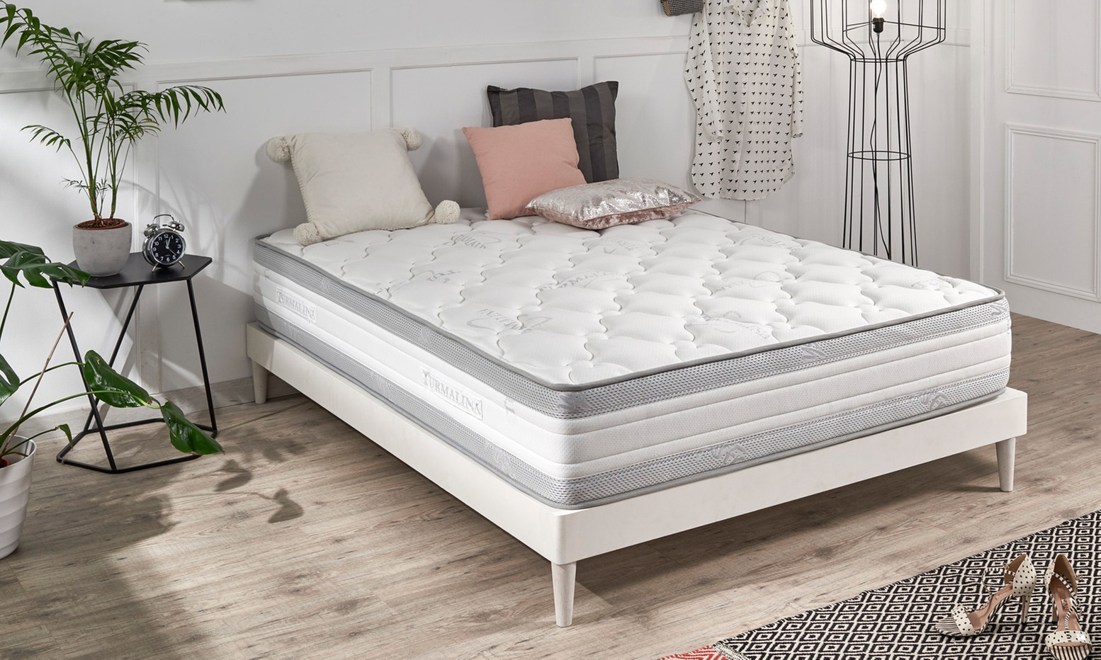 Luxe visco-toermalijn matras