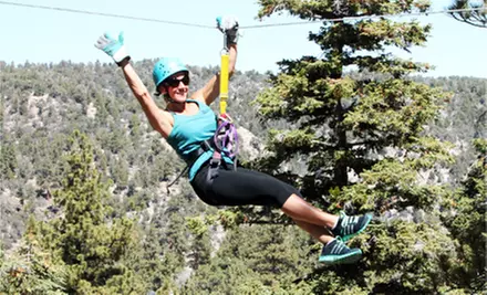 $99 for a Three-Hour Zipline Tour and CD at Action Zipline Tours ($165 Value) - Primary Image