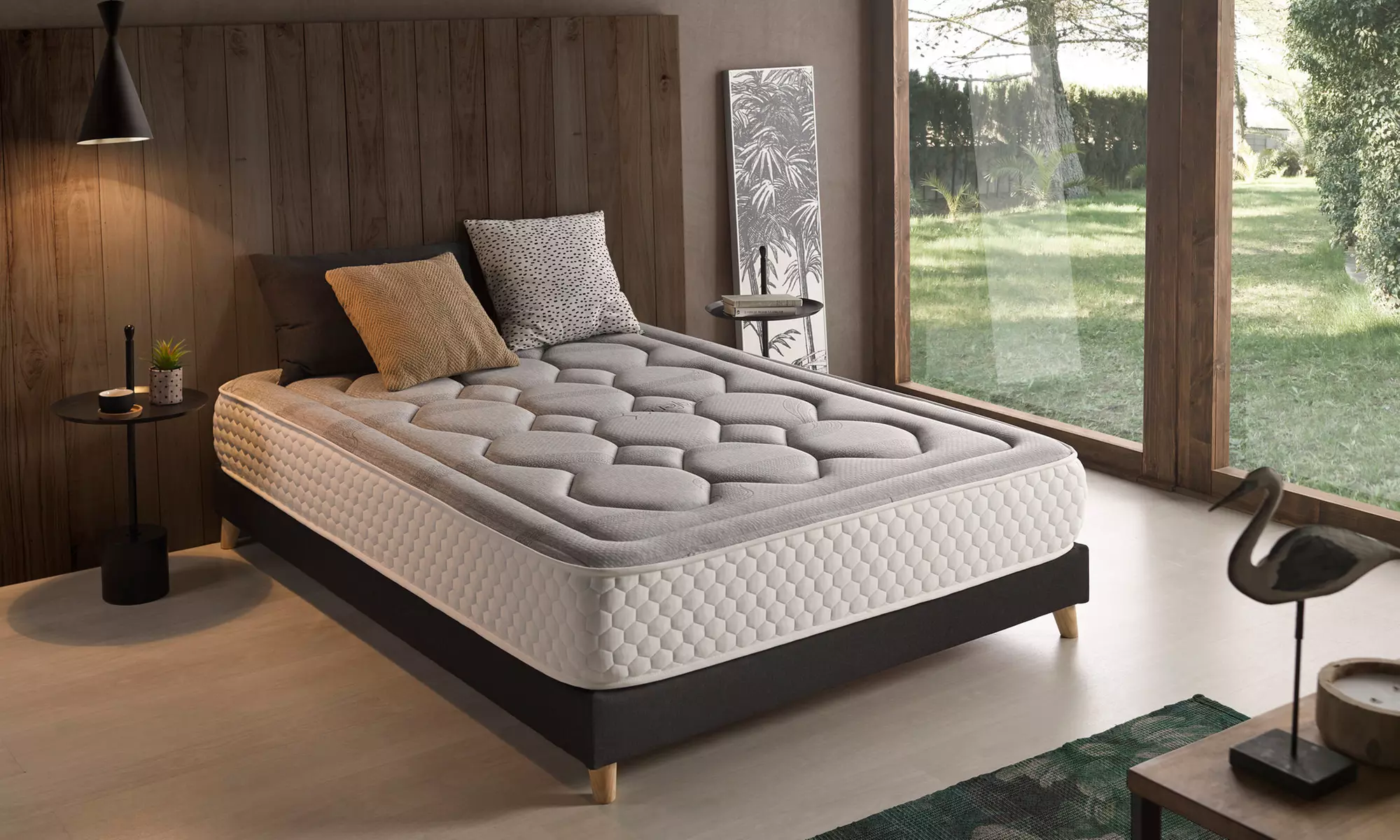 Matelas avec graphène et mousse à mémoire de forme, taille au choix, livraison offerte - Primary Image