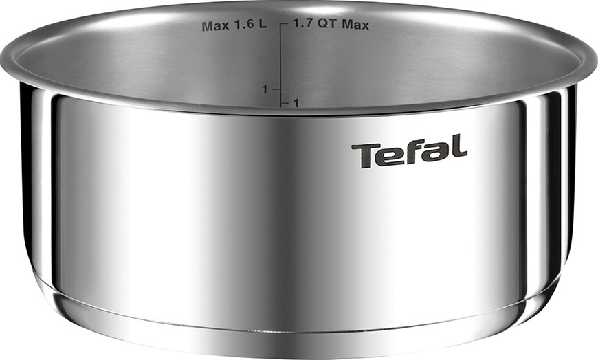 Image 2: Tefal Ingenio Emotion Stainless Steel Induction Saucepan Set