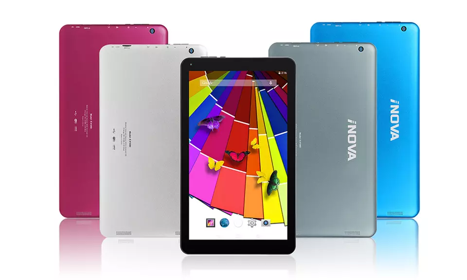 iNova EX1080 8GB 10.1" Android Tablet with Keyboard Case - Primary Image