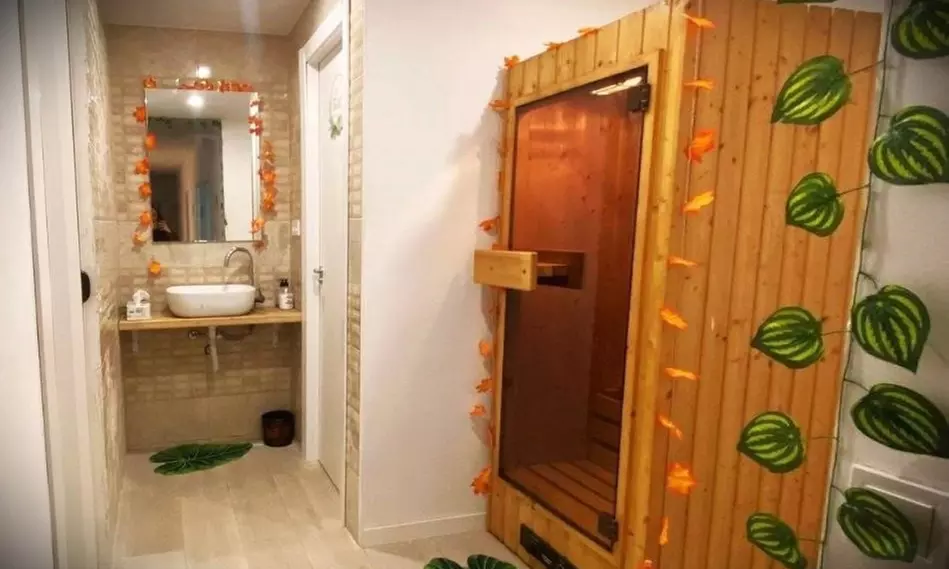 Ritual en pareja con masaje, sauna privada y bebidas de 50-80 minutos