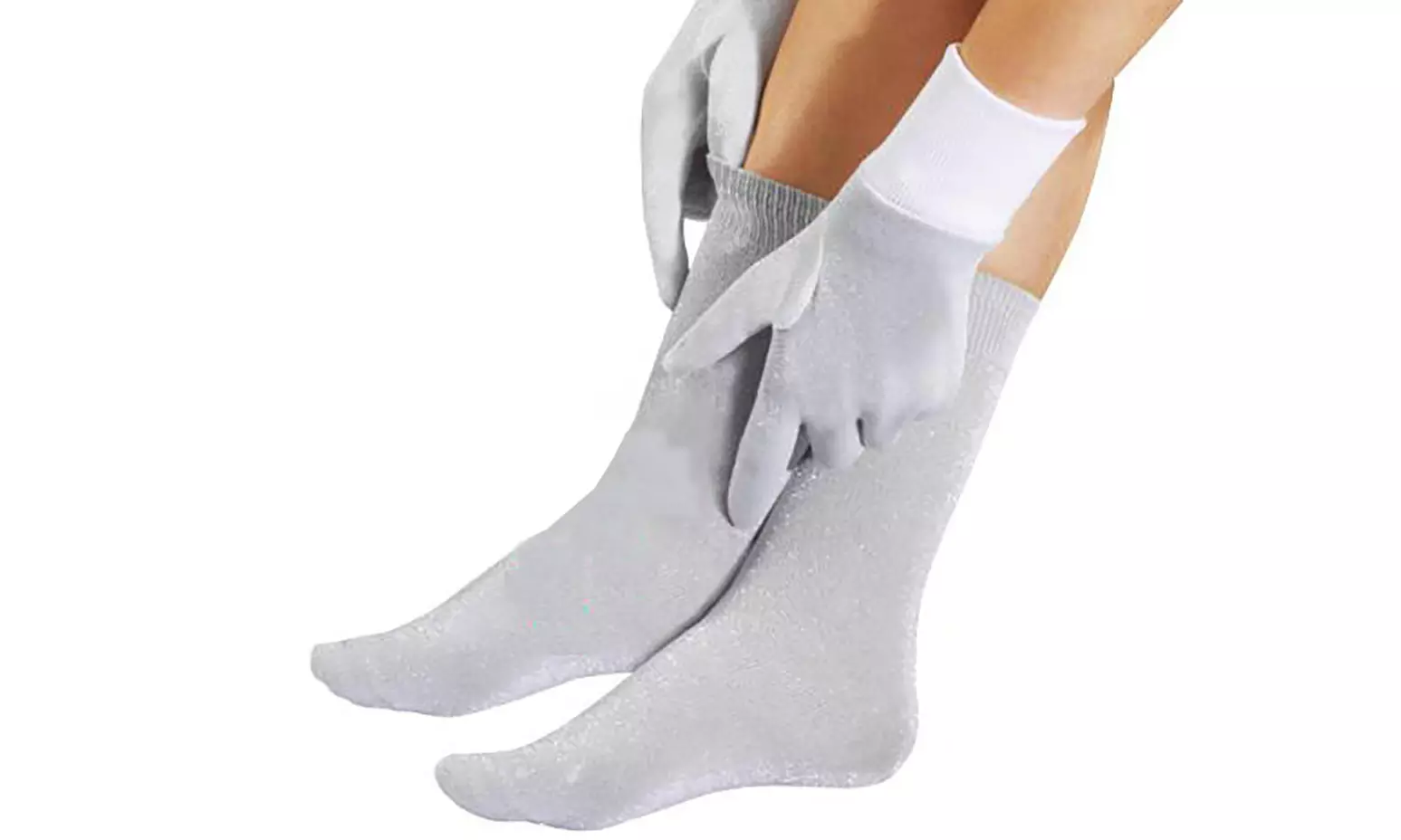 Metallic Thermal Warming Gloves and Socks - Primary Image
