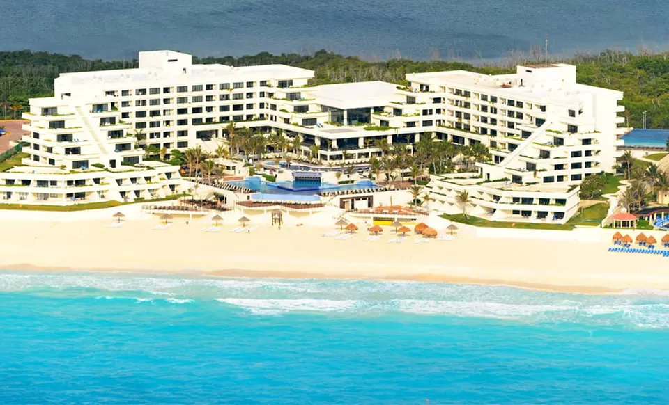 All-Inclusive Oasis Sens Stay with Airfare. Incl. Taxes & Fees. Price/Person Based on Double Occupancy - Primary Image