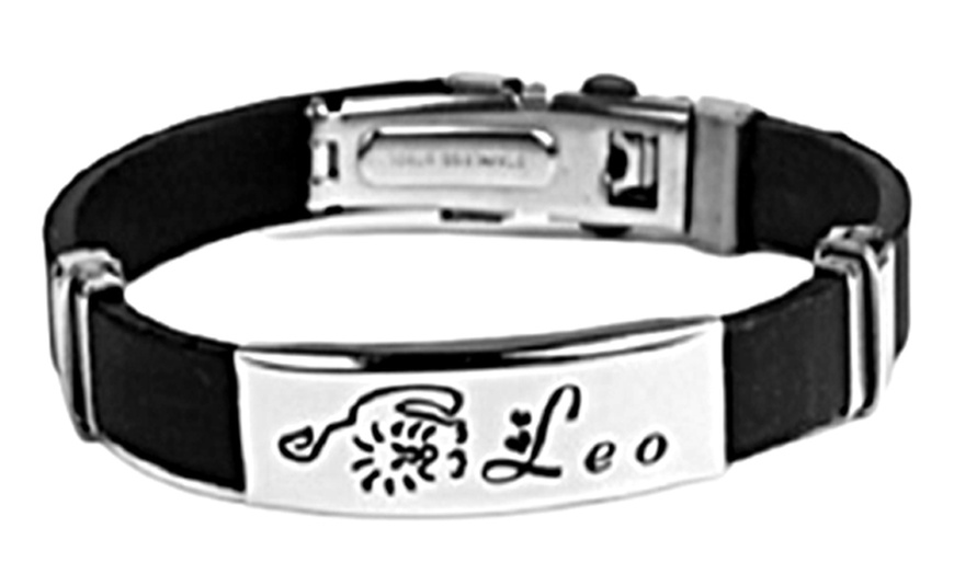 Image 7: Constellation Sign Stainless Steel Bracelet