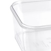 Image 6: Three-Piece Transparent Stackable Bento Lunch Box Set