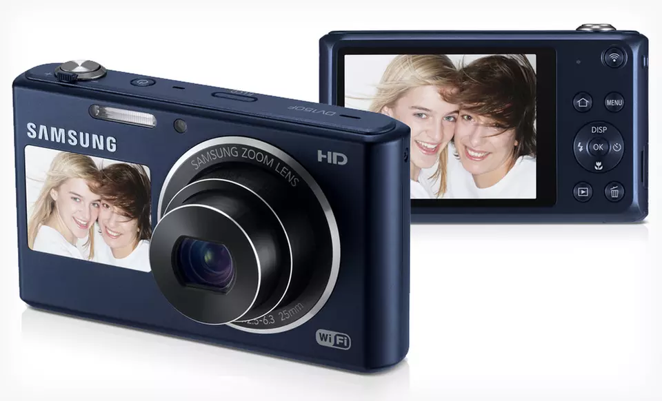 $119.99 for a Samsung Dual-View 16.2MP Smart Wifi Digital Camera ($162.99 List Price). Free Shipping and Returns. - Primary Image