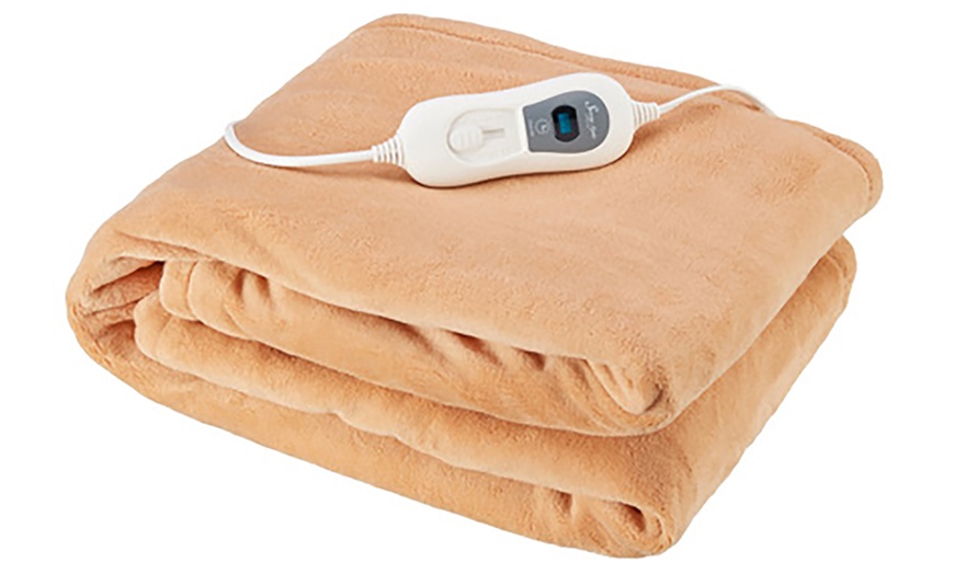 Up To 50% Off Starry Night Heated Blanket | Groupon