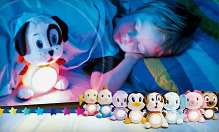 $15 for Nite Nite Lightzzz Stuffed Animal with LED Night Light ($24.59 Value). Eight Characters Available. - Primary Image