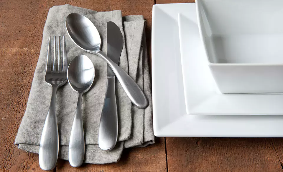 $29.99 for a Towle Living 20-Piece Forged Flatware Set (Up to $105 List Price). 4 Styles. Free Shipping and Returns. - Primary Image