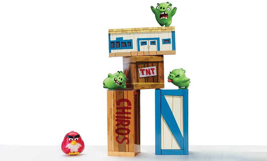 Image 2: Angry Birds Vinyl Knockout Set