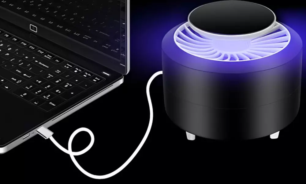 Lámpara antimosquitos eléctrica con tecnología LED avanzada y cobertura 360º - Second Medium