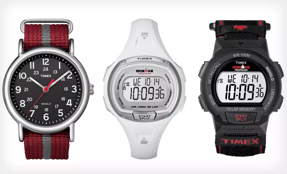 Timex Men's, Women's, and Unisex Watches (Up to 64% Off). Sixteen Options Available. Free Shipping and Free Returns. - Primary Image