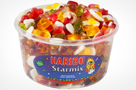 1.125kg Haribo Sweet Tubs | Groupon Goods