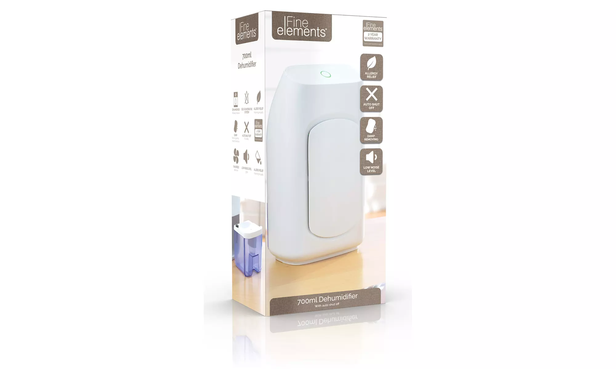 Fine Elements 700ml Dehumidifier - Image 5