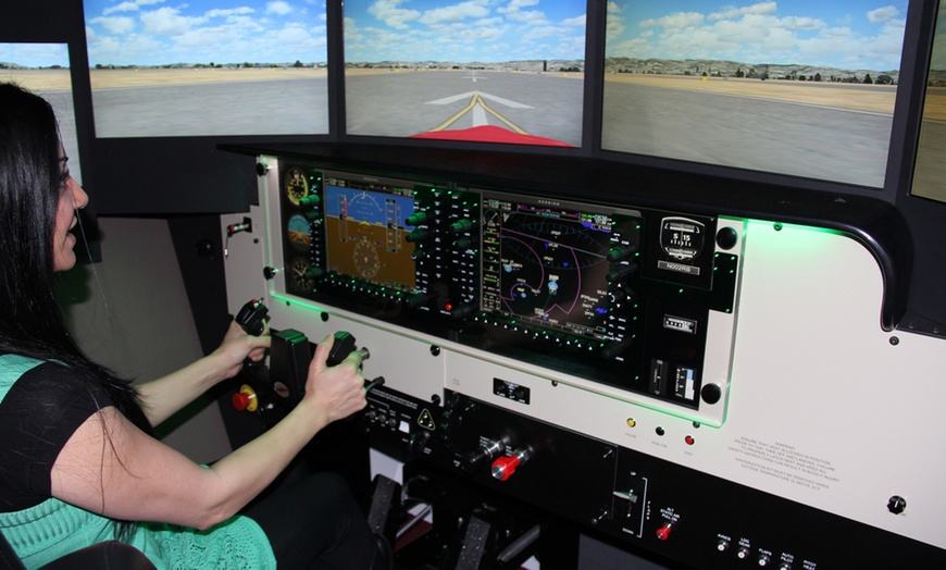 Image 1: Flight Simulator Experience