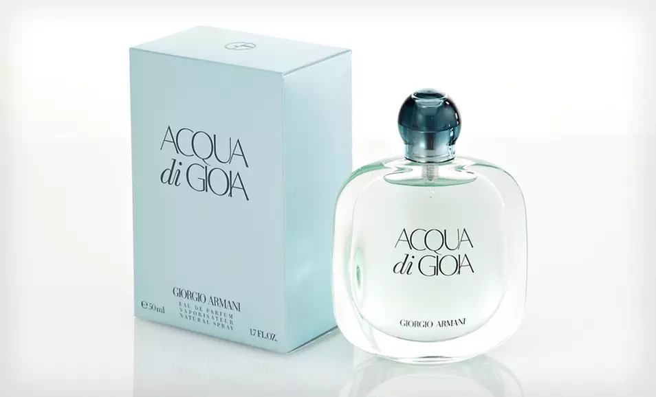 $40.99 for a 1.7 Oz. Acqua di Gioia Eau de Parfum Spray for Women by Giorgio Armani ($62 List Price). Free Shipping. - Primary Image