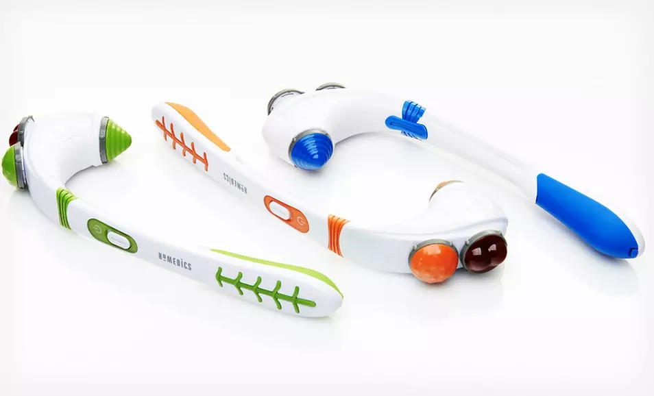 $9.99 for a HoMedics Contoured-Point Handheld Massager ($29.99 List Price). Multiple Colors Available. Free Returns. - Second Medium