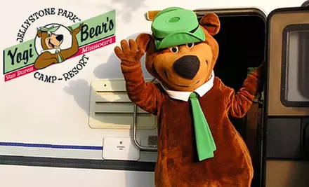 Camping in Tent, RV, or Cabin for Up to Four at Yogi Bear's Jellystone Park Camp Resort at Raintree Lake (Up to 56% Off) - Primary Image