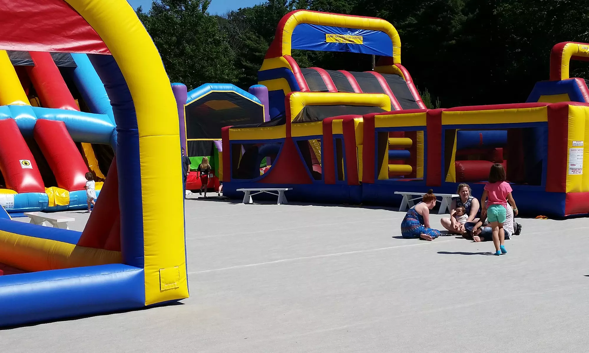 One-Day Inflatable Park Pass at Jump Around Fun Center (Up to 30% Off). Six Options Available. - Second Medium