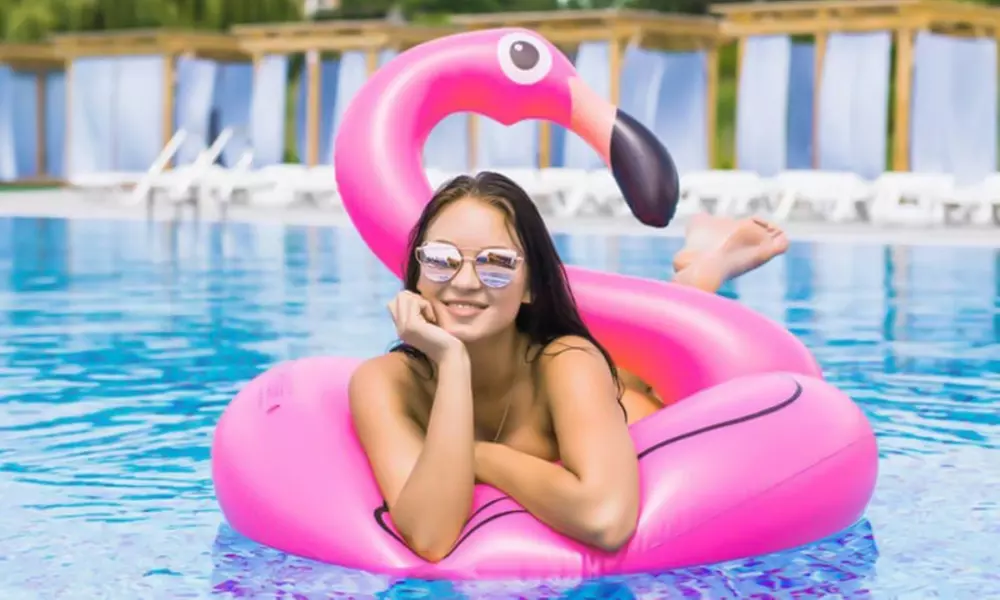 1x oder 2x Aufblasbarer Schwimmring