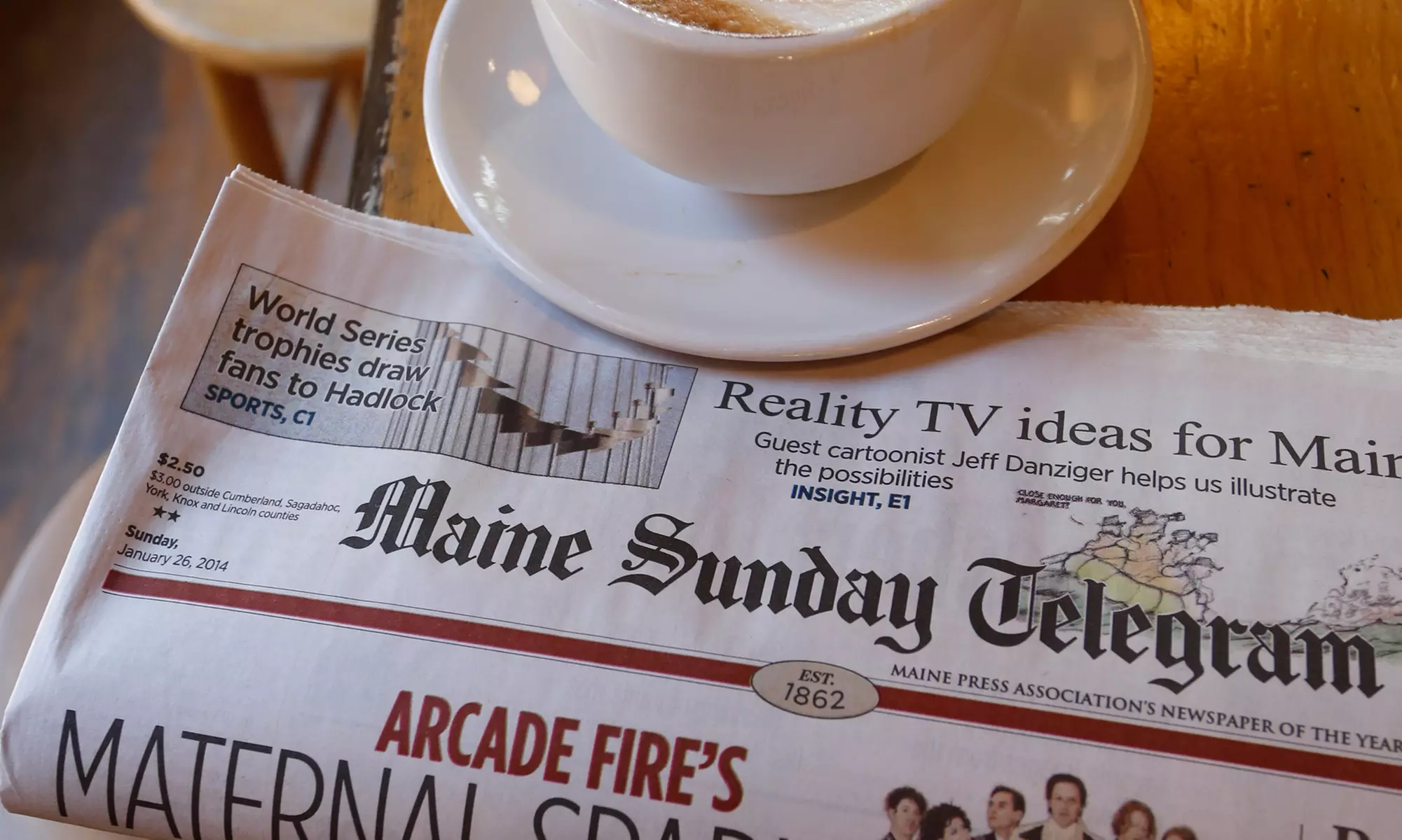12-, 26-, or 52-Week Subscription to The Maine Sunday Telegram (Up to 54% Off)    - Primary Image