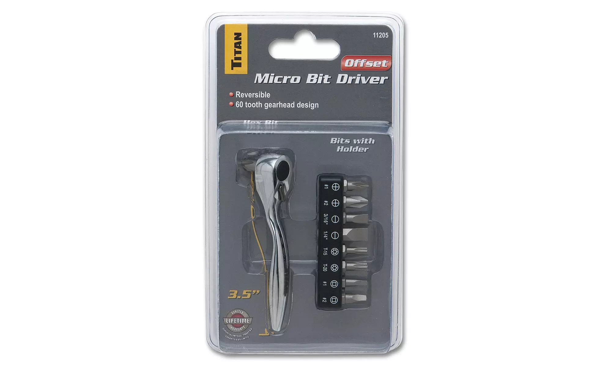 Titan Offset Micro Bit Driver with 8 Bits - Second Medium