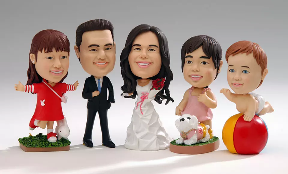 Custom Single or Double Bobblehead from Bobble Bobble - Primary Image