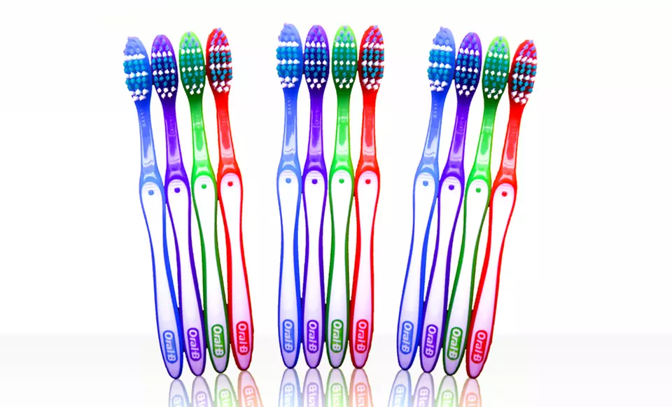 12-Pack of Oral B Toothbrushes - Primary Image