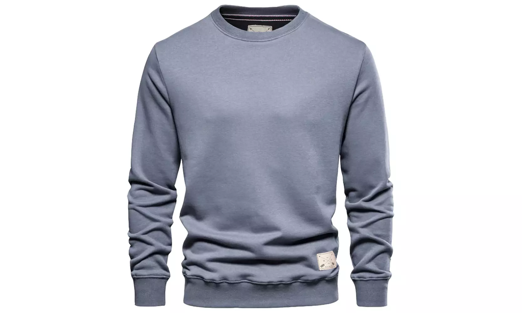 Herren-Pullover mit Rundhalsausschnitt