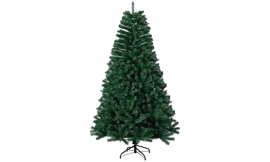 Image 1: Artificial Christmas Tree 5ft, 6ft or 7ft