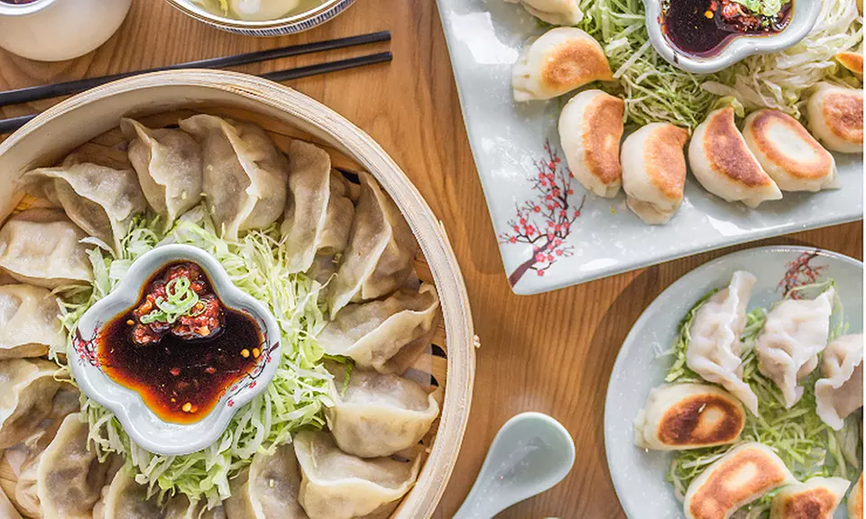 Two Bubble Teas or Iced Teas, or a Full Meal for One or Two at Dumpling? Dumpling! (Up to 45% Off) - Primary Image