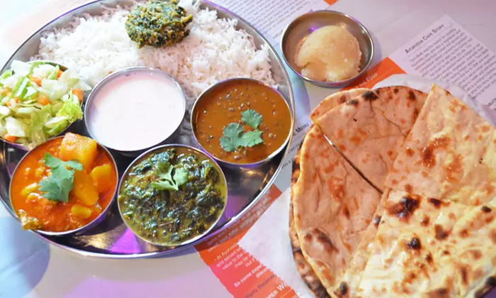 Prix-Fixe Vegetarian Indian Dinner for Two or Four at Ayurveda Cafe (Up to 45% Off) - Primary Image