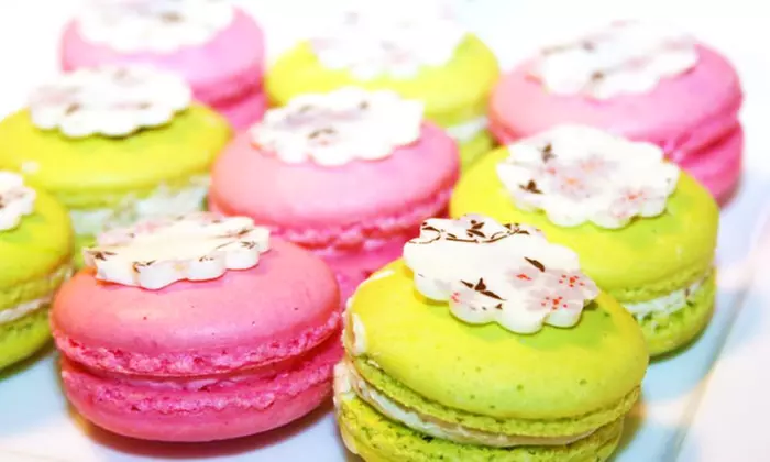 One Dozen Macarons, One Dozen Mini Cupcakes, or Both at Sugartiers (Up to 49% Off) - Primary Image