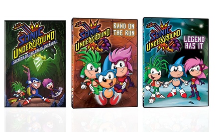 Sonic Underground 3-DVD Bundle | Groupon Goods