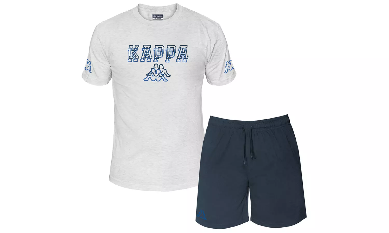 Completo uomo Kappa corto in cotone Jersey