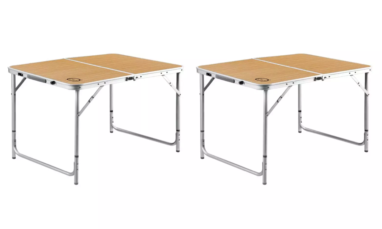 Mesa de aluminio transportable para interior y exterior de O'Camp