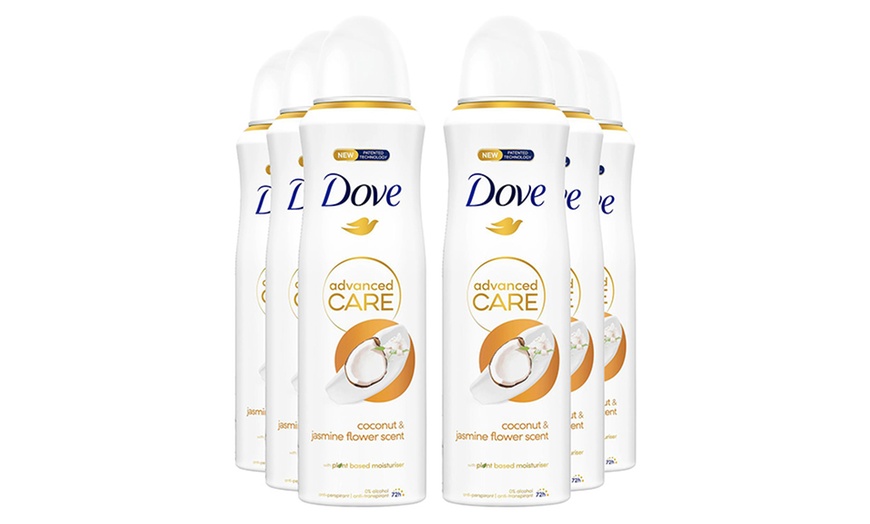 Image 5: Dove Advanced Care Go Fresh Antiperspirant Deo 6 Pack of 200ml