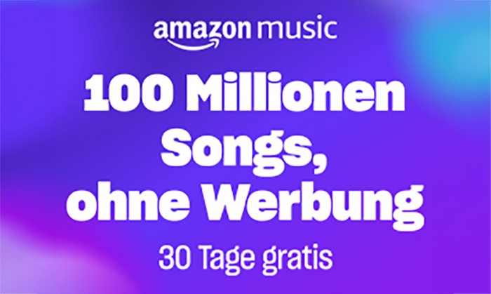 30 Tage Amazon Music gratis