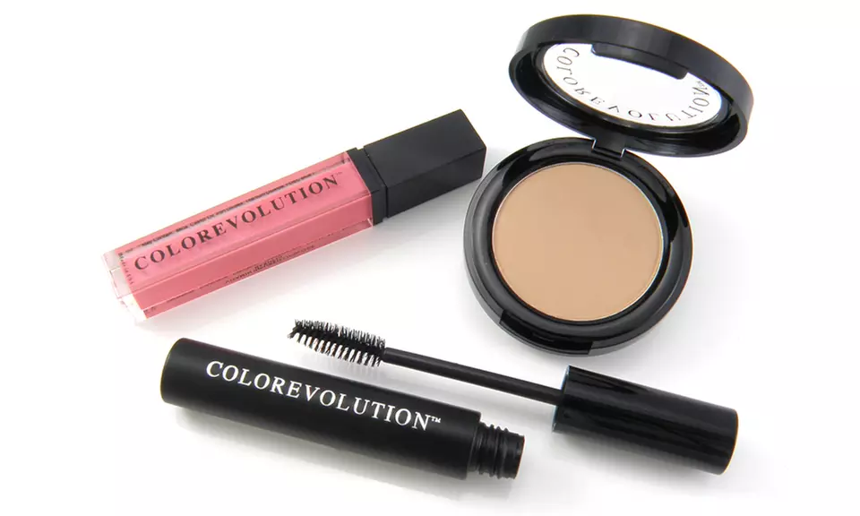 Colorevolution Eyes/Lips/and Face Makeup Kit (3-Piece) - Second Medium