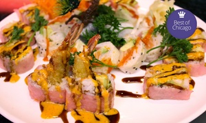 Half Off Sushi at Sakura Teppanyaki and Sushi