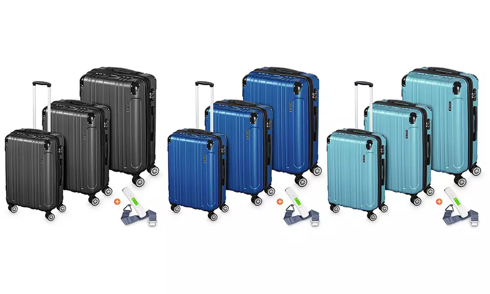 3er Hartschalen-Kofferset ''Madrid'' von VESKA®