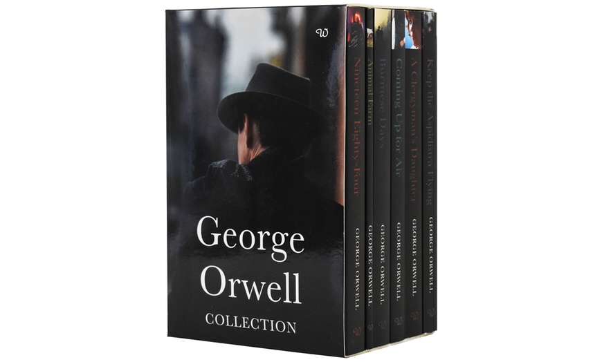 Image 1: George Orwell Six-Books Box Collection Set - Paperback