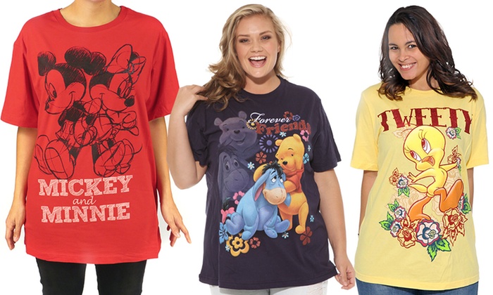 womens plus size disney shirts