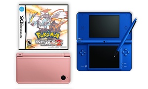 Nintendo DSi XL (Refurbished) and Pokemon White Version 2 Bundle