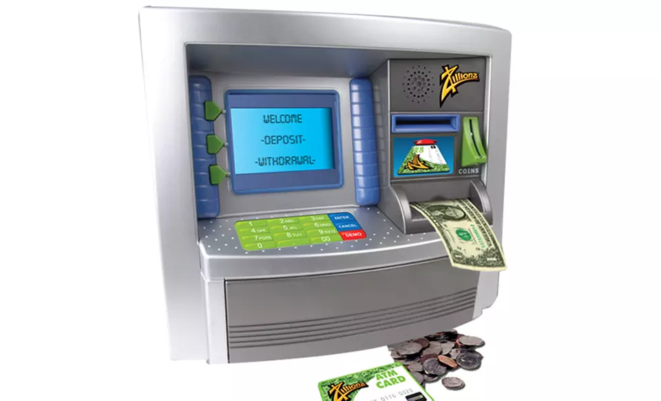 Zillionz Savings Goal ATM Bank - Primary Image