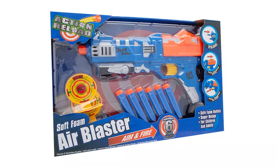 1 ou 2 pistolets avec 6 recharges et 2 cibles - Second Medium