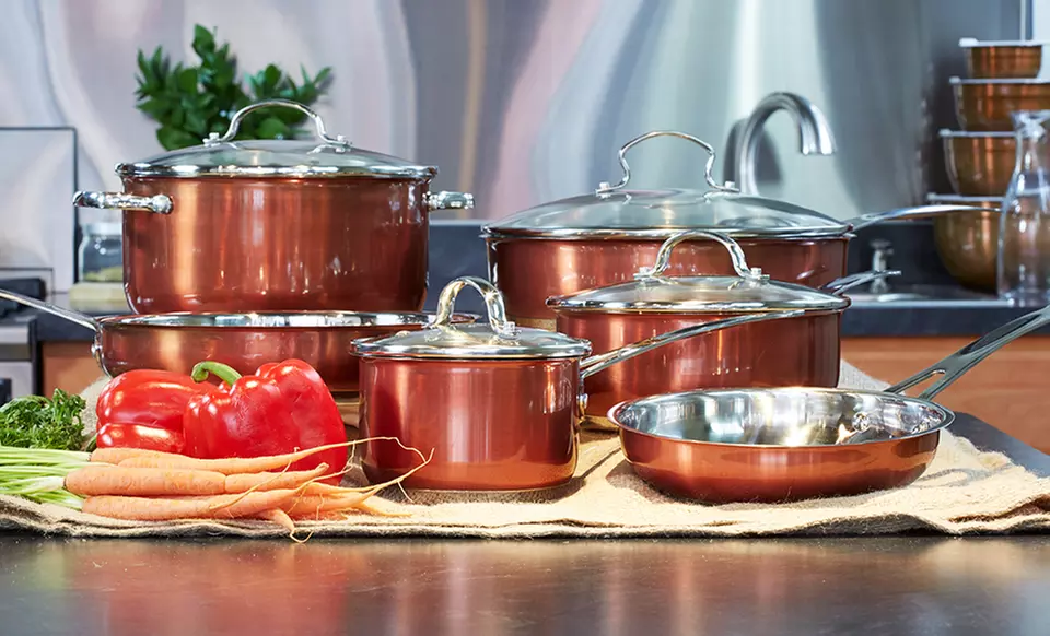 Kevin Dundon Stainless Steel Cookware Sets - Primary Image